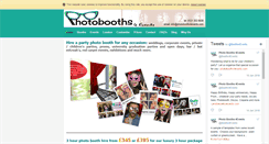 Desktop Screenshot of photobooths4events.com